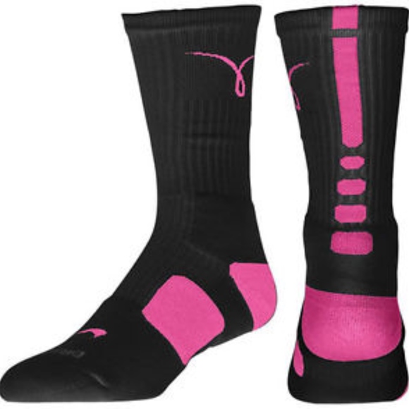 nike elite breast cancer socks